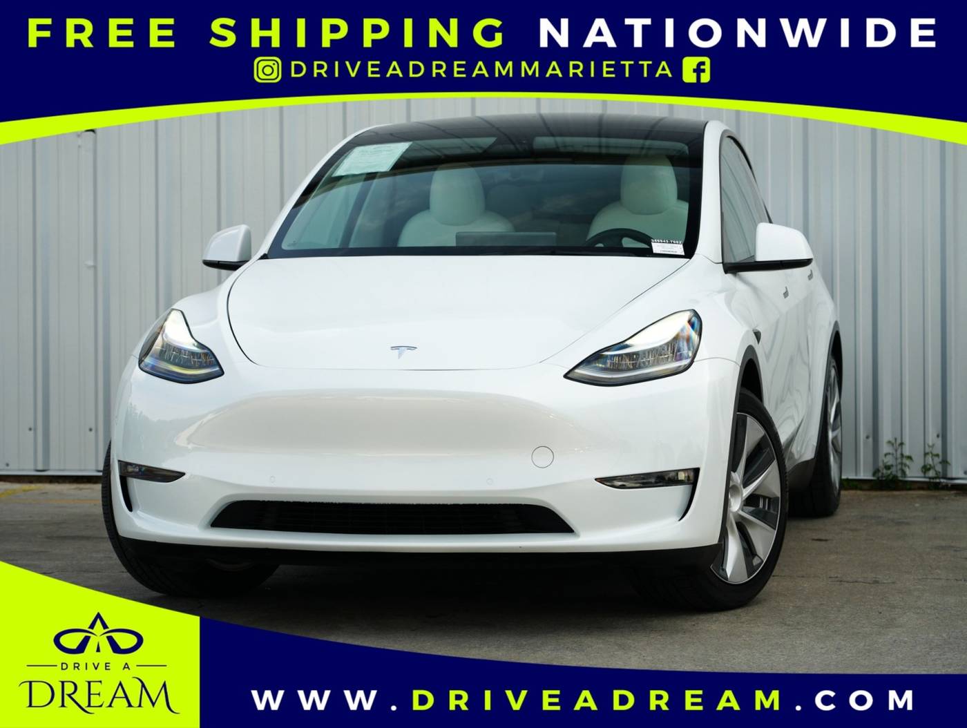 2022 Tesla Model Y Long Range — SUV — 57,052 mi — Marietta, GA