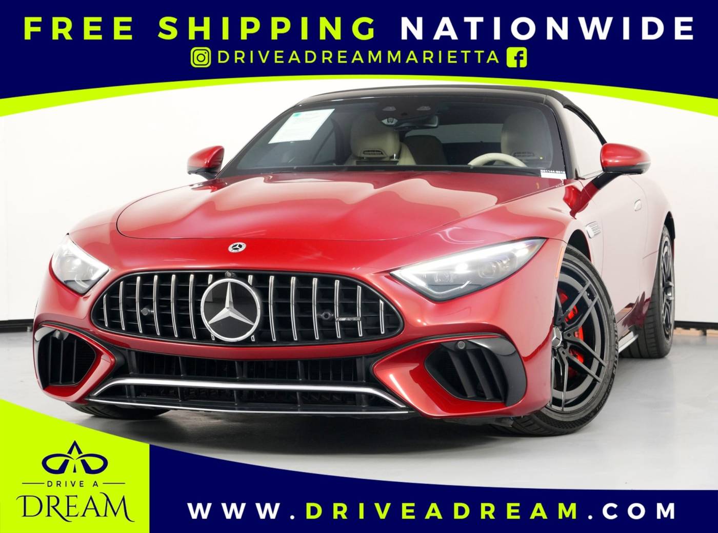 2022 Mercedes-Benz SL AMG SL 55 — Convertible — 20,276 mi — Marietta, GA