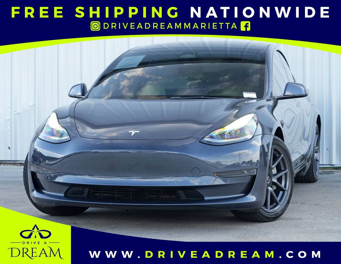 2022 Tesla Model 3 Standard Range Plus — Sedan — 36,427 mi — Marietta, GA