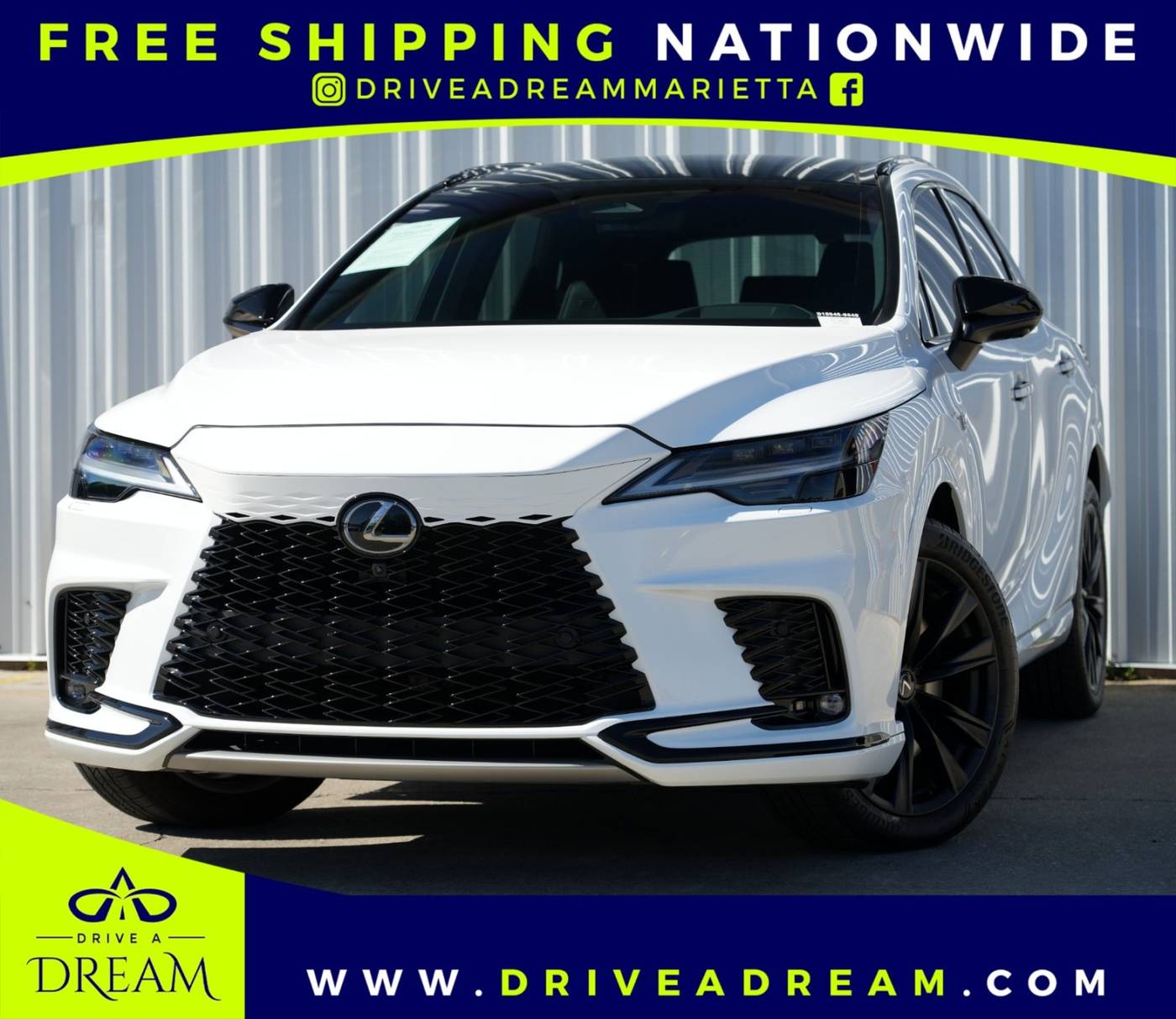 2024 Lexus RX RX 500h F SPORT Performance — SUV — 8,577 mi — Marietta, GA
