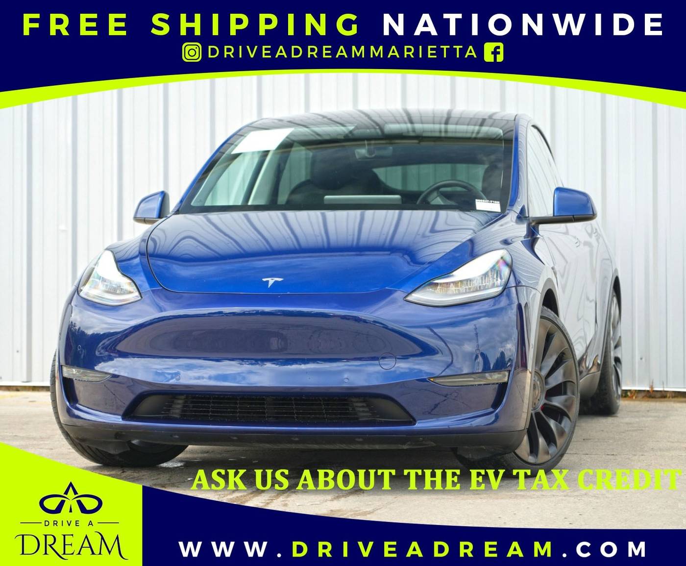 2020 Tesla Model Y Performance — SUV — 55,375 mi — Marietta, GA