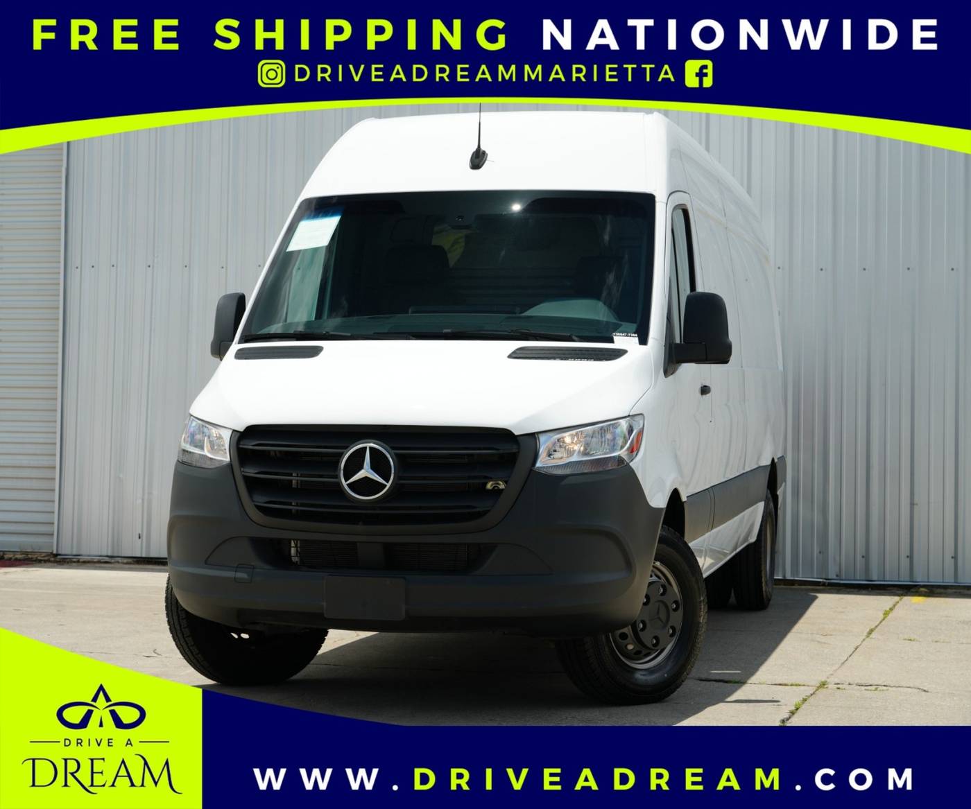 2023 Mercedes-Benz Sprinter Cargo Van 3500 — Cargo Van — 7,841 mi — Marietta, GA
