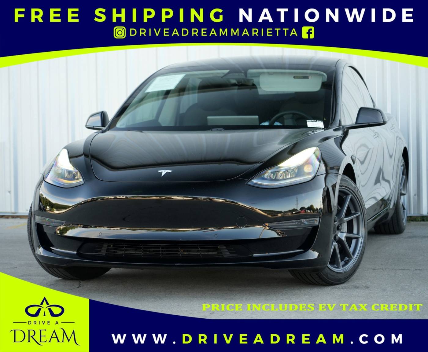 2021 Tesla Model 3 Standard Range Plus — Sedan — 25,686 mi — Marietta, GA