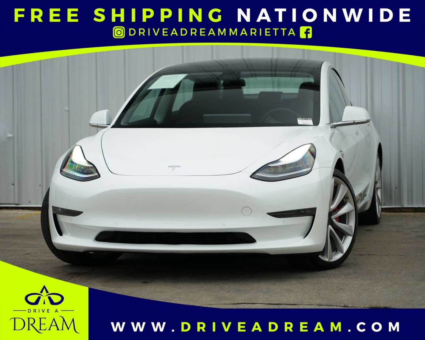 2019 Tesla Model 3 Performance — Sedan — 32,930 mi — Marietta, GA