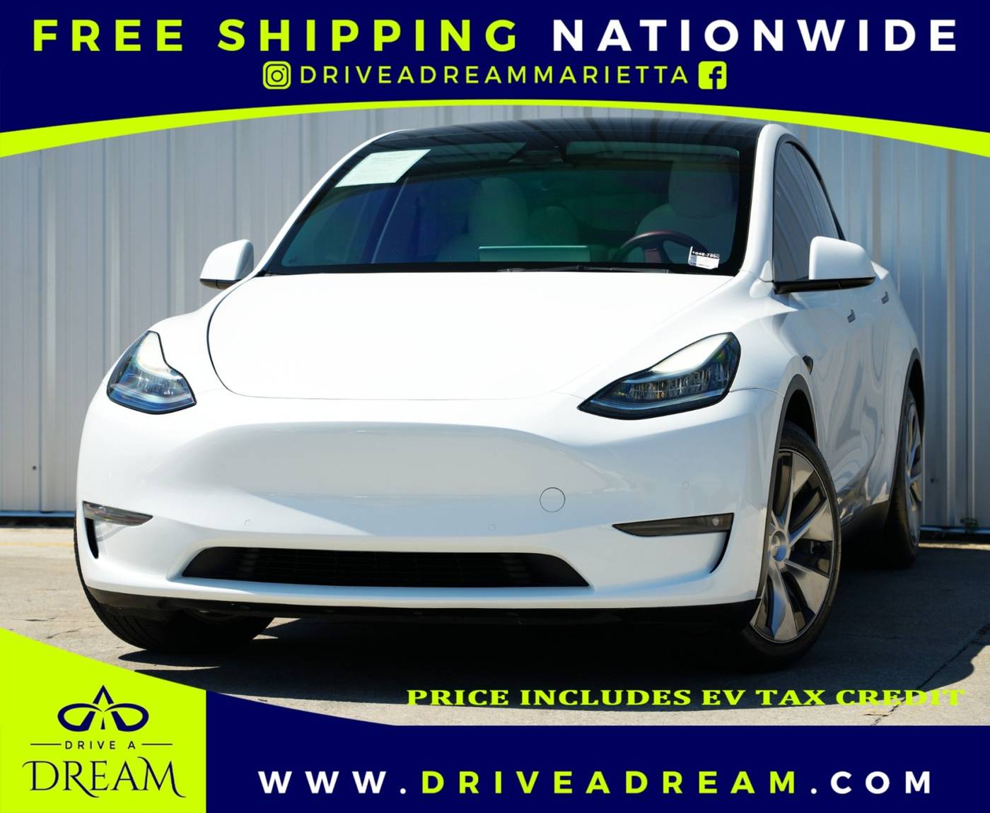2022 Tesla Model Y Long Range — SUV — 41,989 mi — Marietta, GA