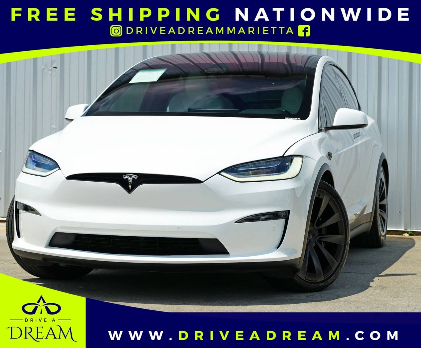 2022 Tesla Model X AWD — SUV — 22,196 mi — Marietta, GA
