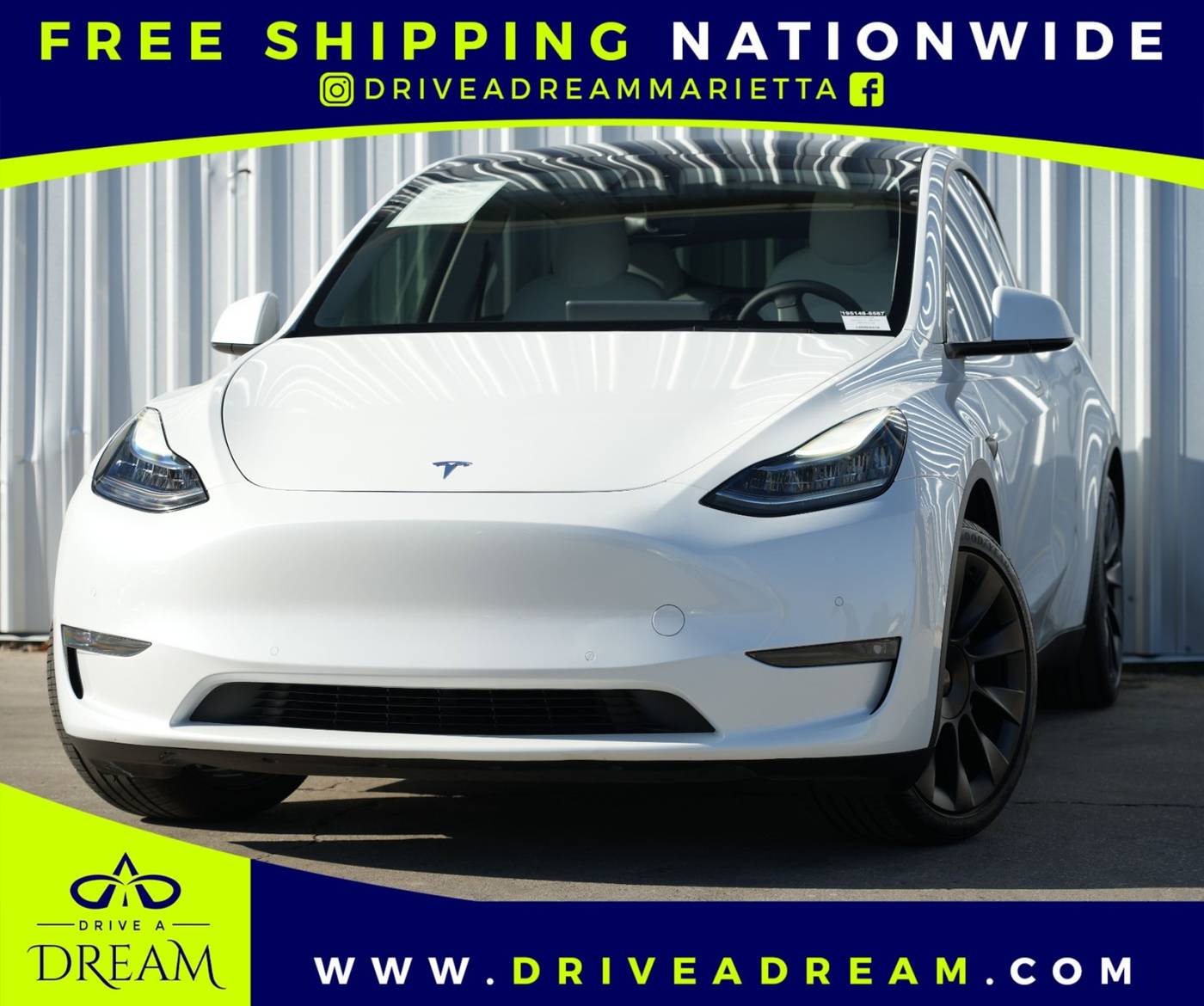 2021 Tesla Model Y Long Range — SUV — 44,491 mi — Marietta, GA