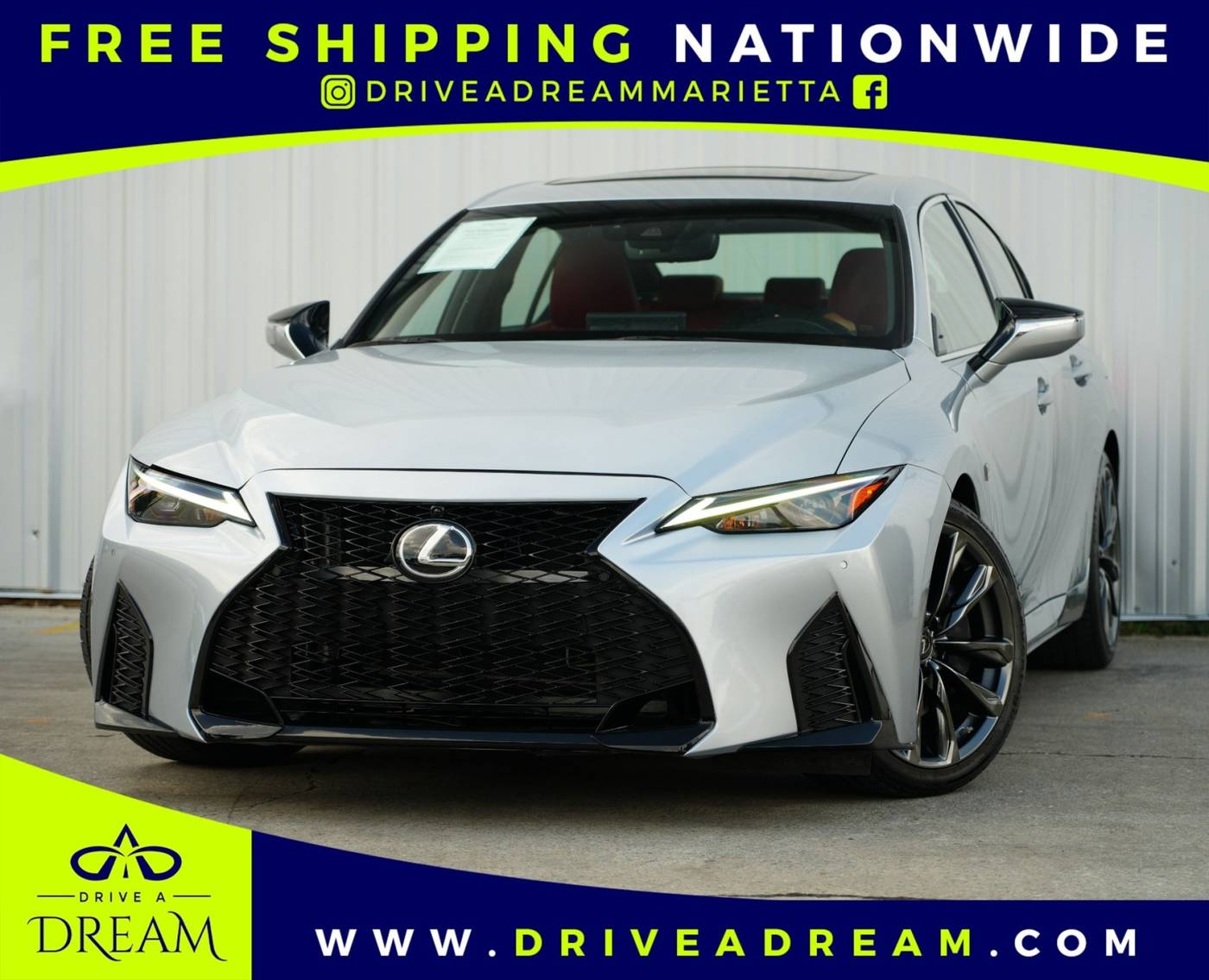 2022 Lexus IS IS 350 F SPORT — Sedan — 15,721 mi — Marietta, GA