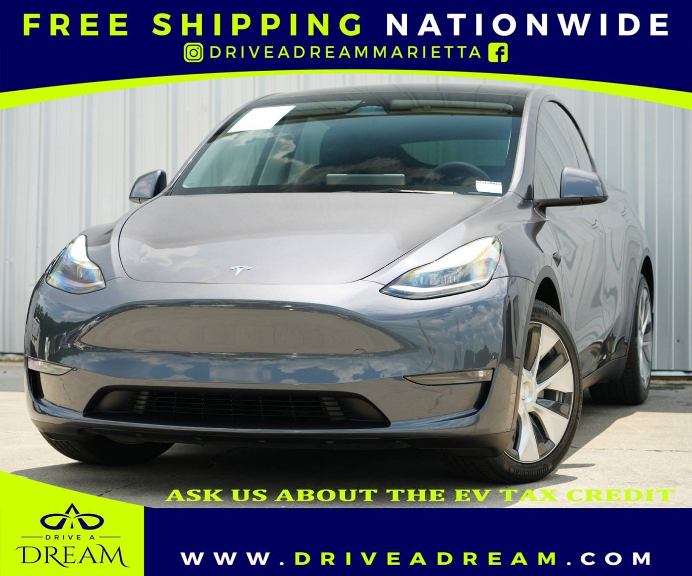 2023 Tesla Model Y Long Range — SUV — 18,834 mi — Marietta, GA