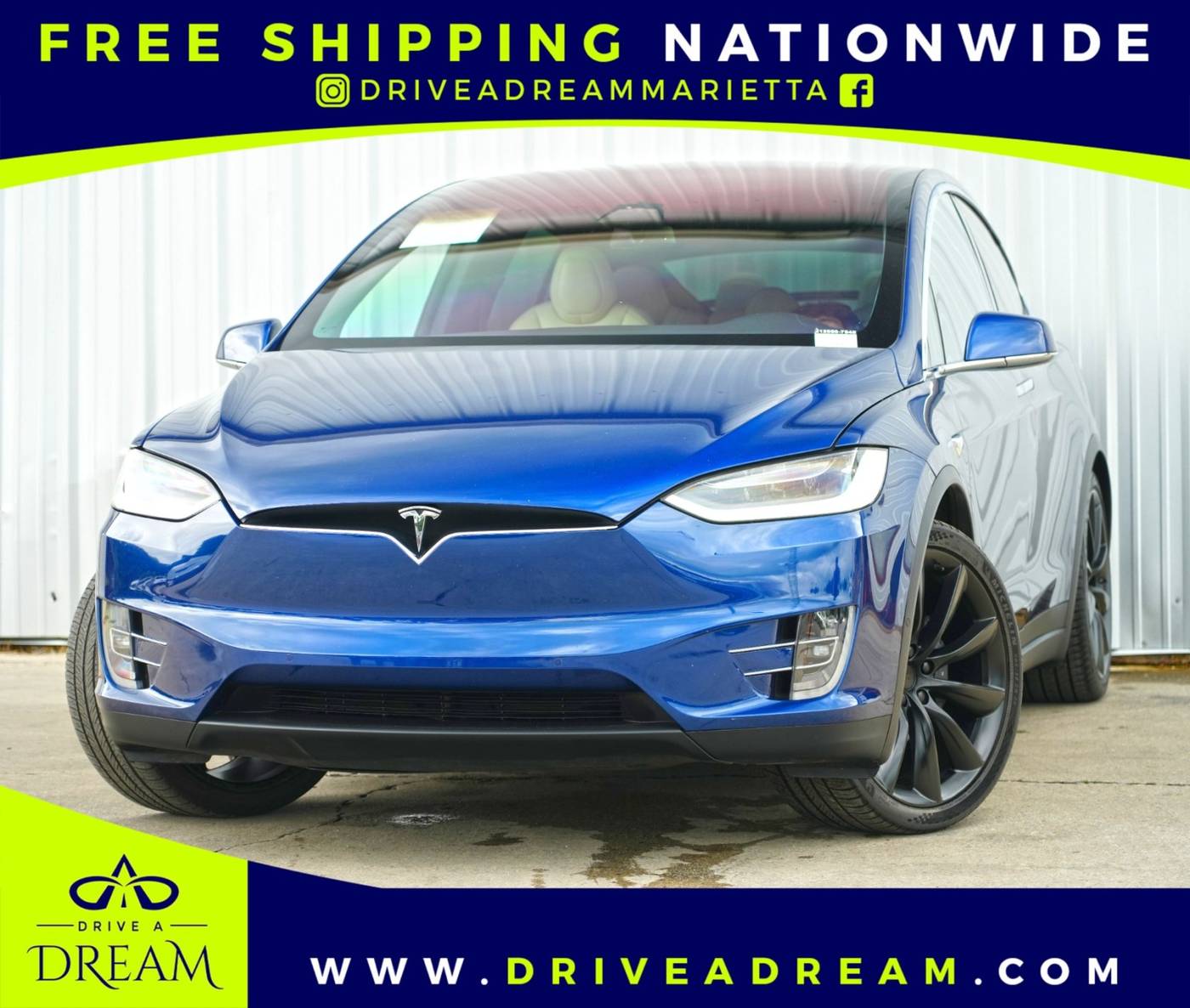 2021 Tesla Model X Long Range Plus — SUV — 45,172 mi — Marietta, GA