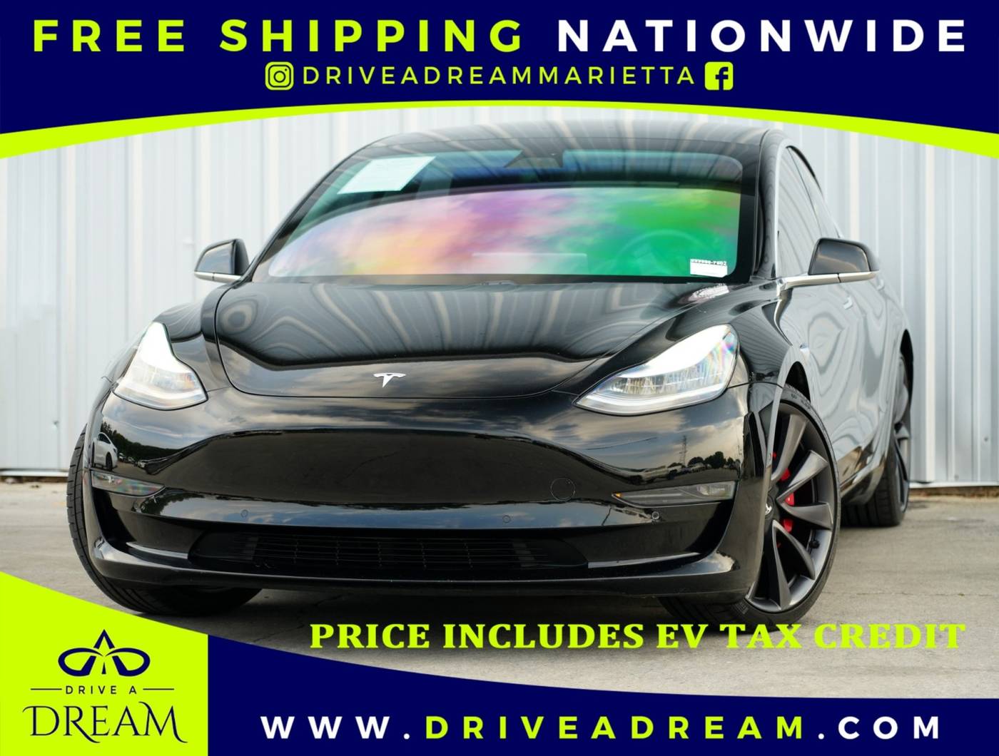 2020 Tesla Model 3 Performance — Sedan — 56,489 mi — Marietta, GA
