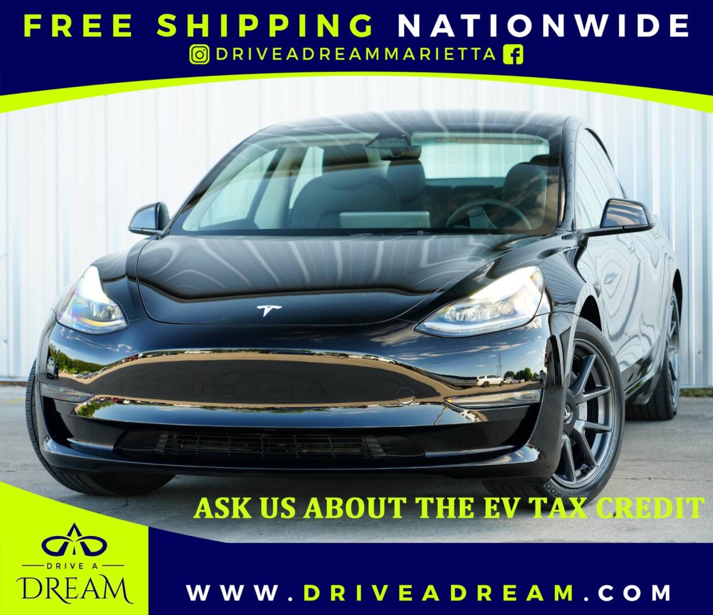 2023 Tesla Model 3 Model 3 — Sedan — 18,359 mi — Marietta, GA