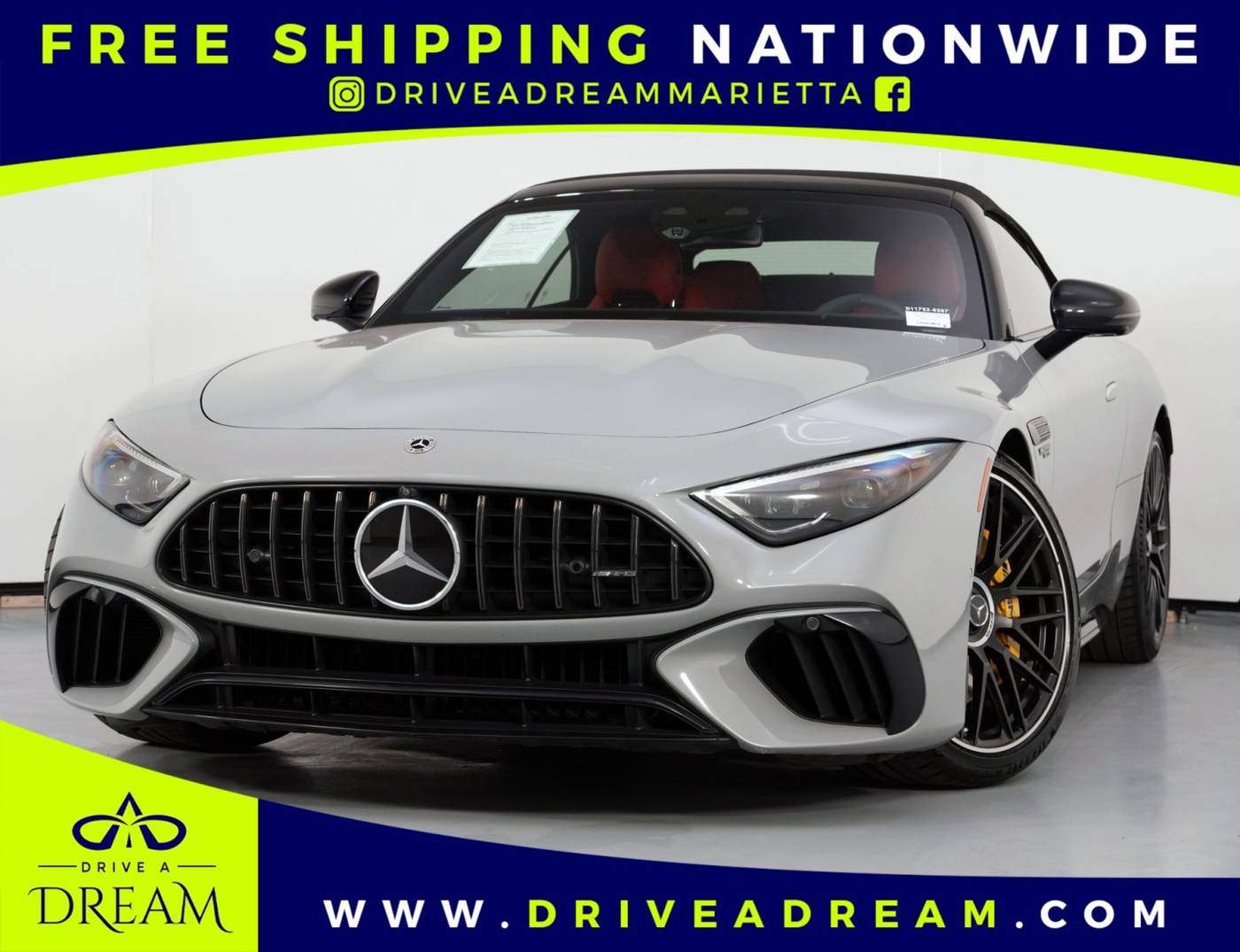 2022 Mercedes-Benz SL AMG SL 55 — Convertible — 22,077 mi — Marietta, GA