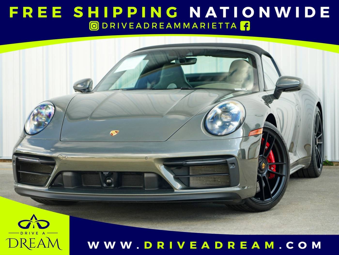 2022 Porsche 911 Targa 4 GTS — Coupe — 12,608 mi — Marietta, GA