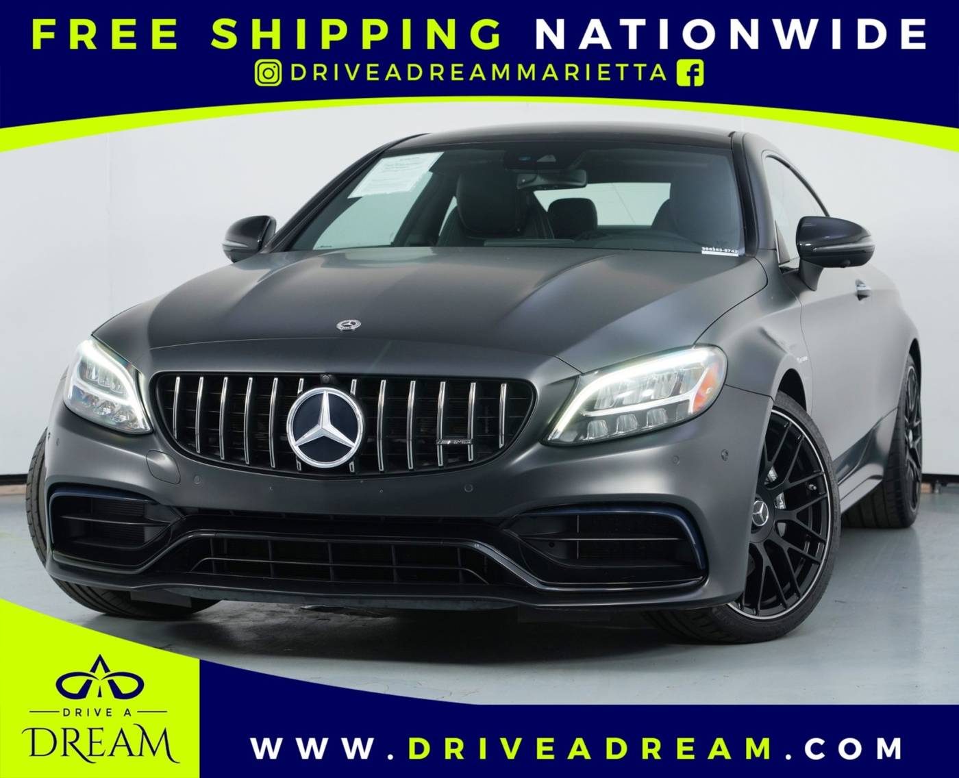2020 Mercedes-Benz C-Class AMG C 63 — Coupe — 7,163 mi — Marietta, GA