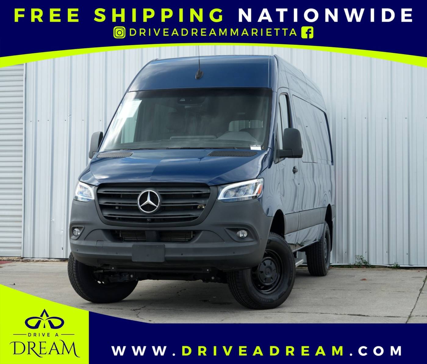 2022 Mercedes-Benz Sprinter Crew Van 2500 — Passenger Van — 16,595 mi — Marietta, GA