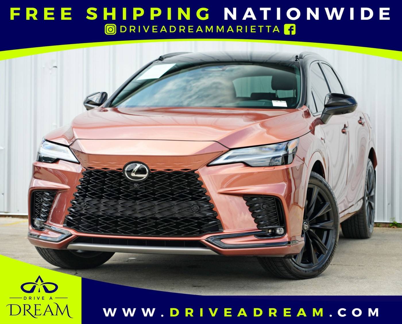 2023 Lexus RX RX 500h F SPORT Performance — SUV — 12,759 mi — Marietta, GA