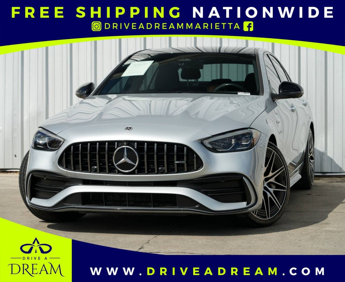 2023 Mercedes-Benz C-Class AMG C 43 — Sedan — 25,622 mi — Marietta, GA