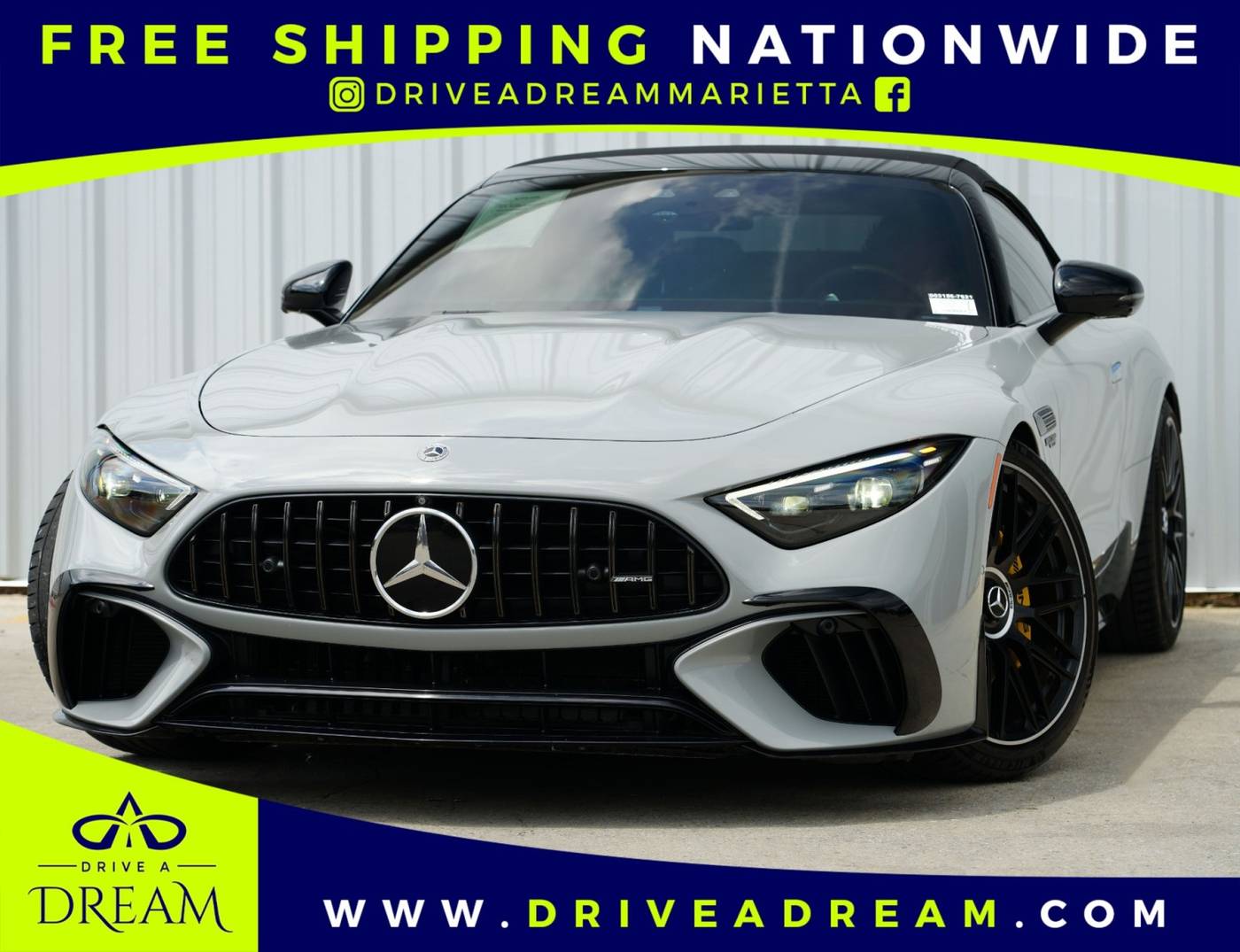 2022 Mercedes-Benz SL AMG SL 63 — Convertible — 9,720 mi — Marietta, GA