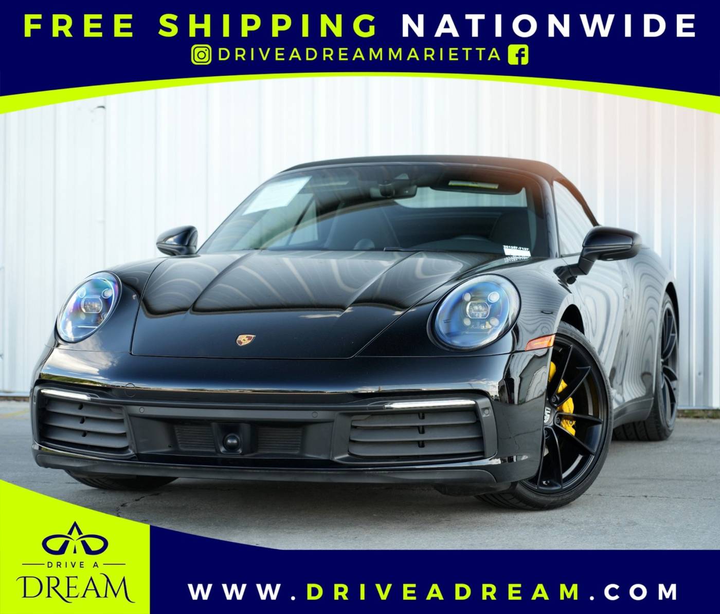 2020 Porsche 911 Carrera — Convertible — 29,388 mi — Marietta, GA