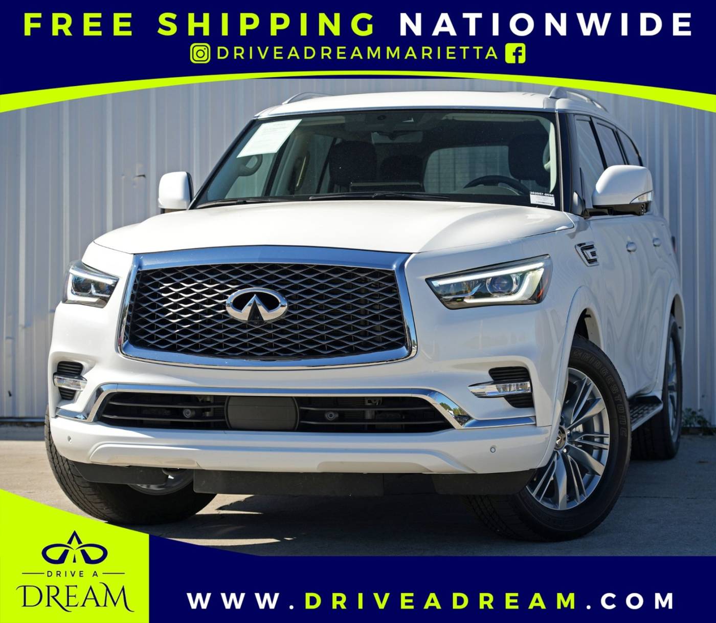 2023 INFINITI QX80 LUXE — SUV — 26,802 mi — Marietta, GA
