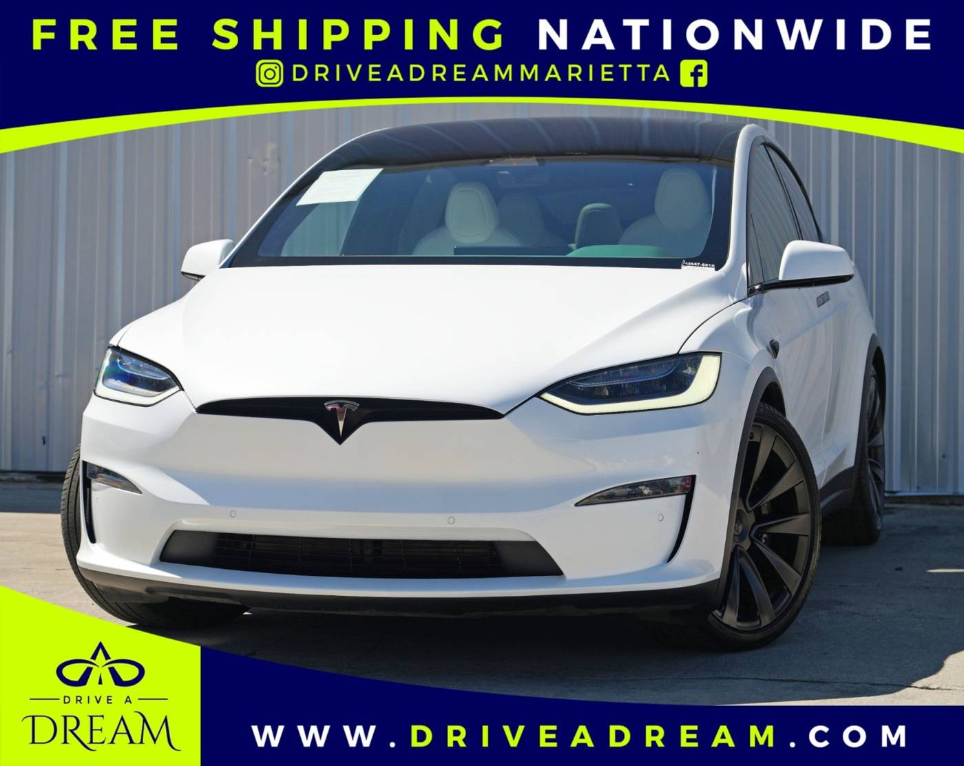 2022 Tesla Model X AWD — SUV — 19,340 mi — Marietta, GA