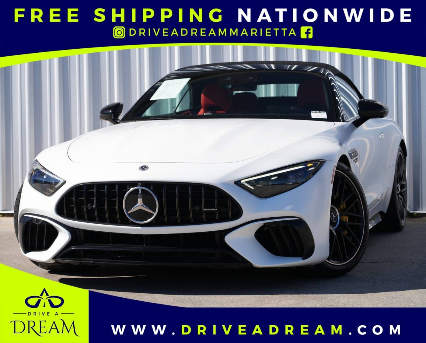 2022 Mercedes-Benz SL AMG SL 55 — Convertible — 24,817 mi — Marietta, GA
