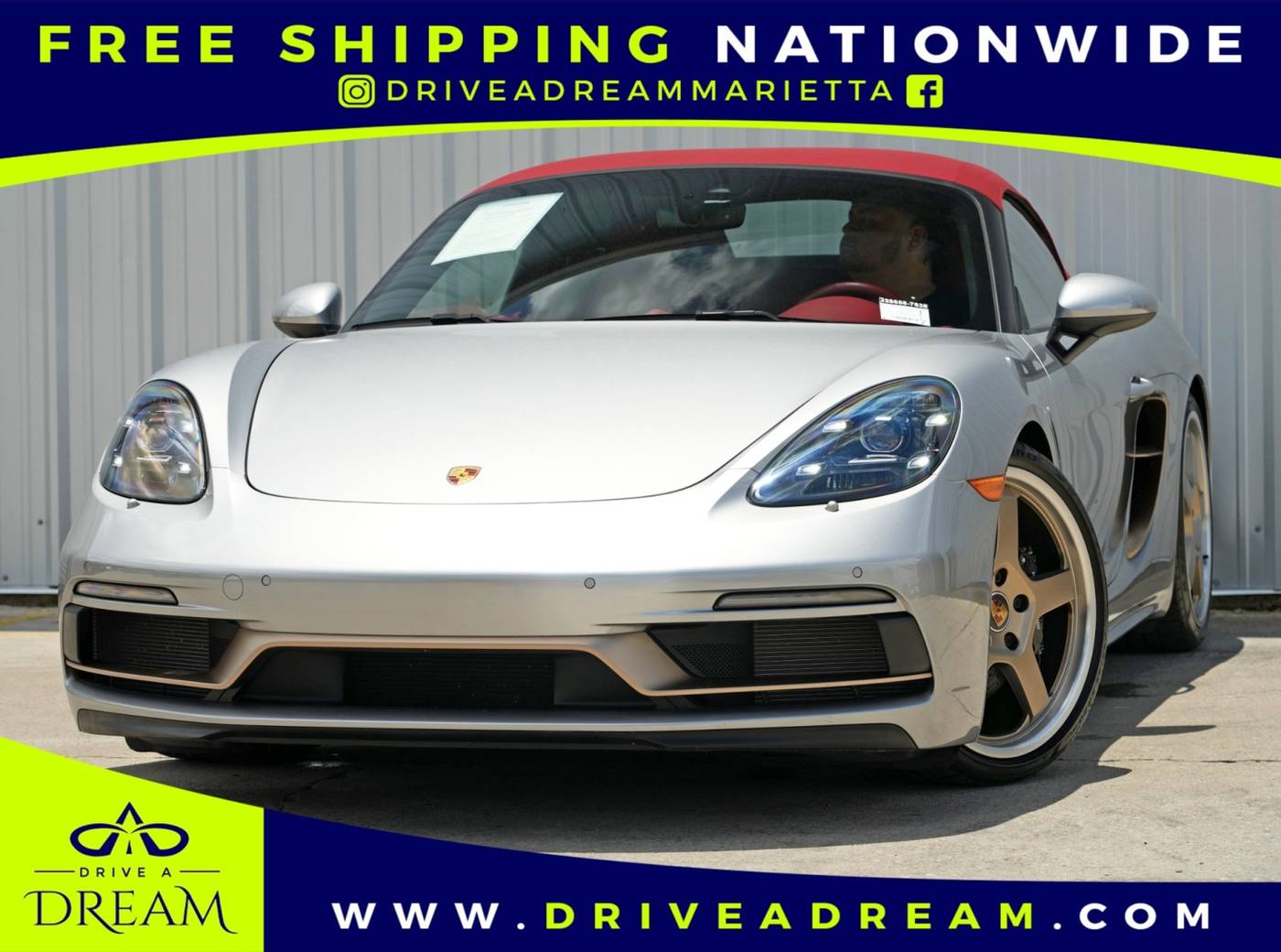2022 Porsche 718 Boxster 25 Years — Convertible — 11,253 mi — Marietta, GA
