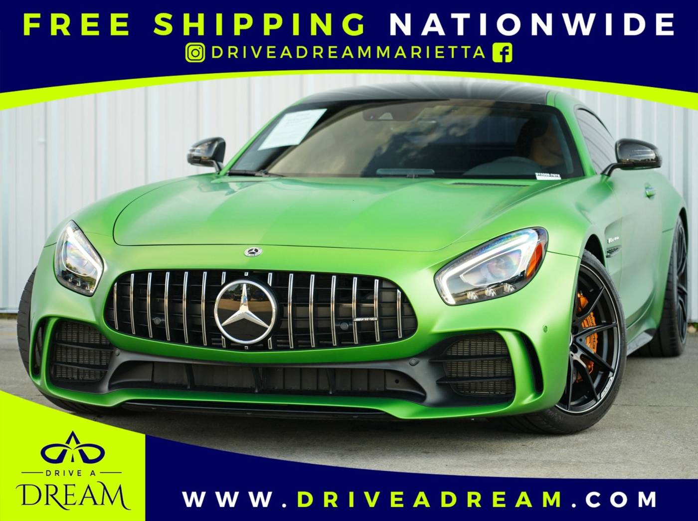 2018 Mercedes-Benz AMG GT AMG GT R — Coupe — 4,895 mi — Marietta, GA