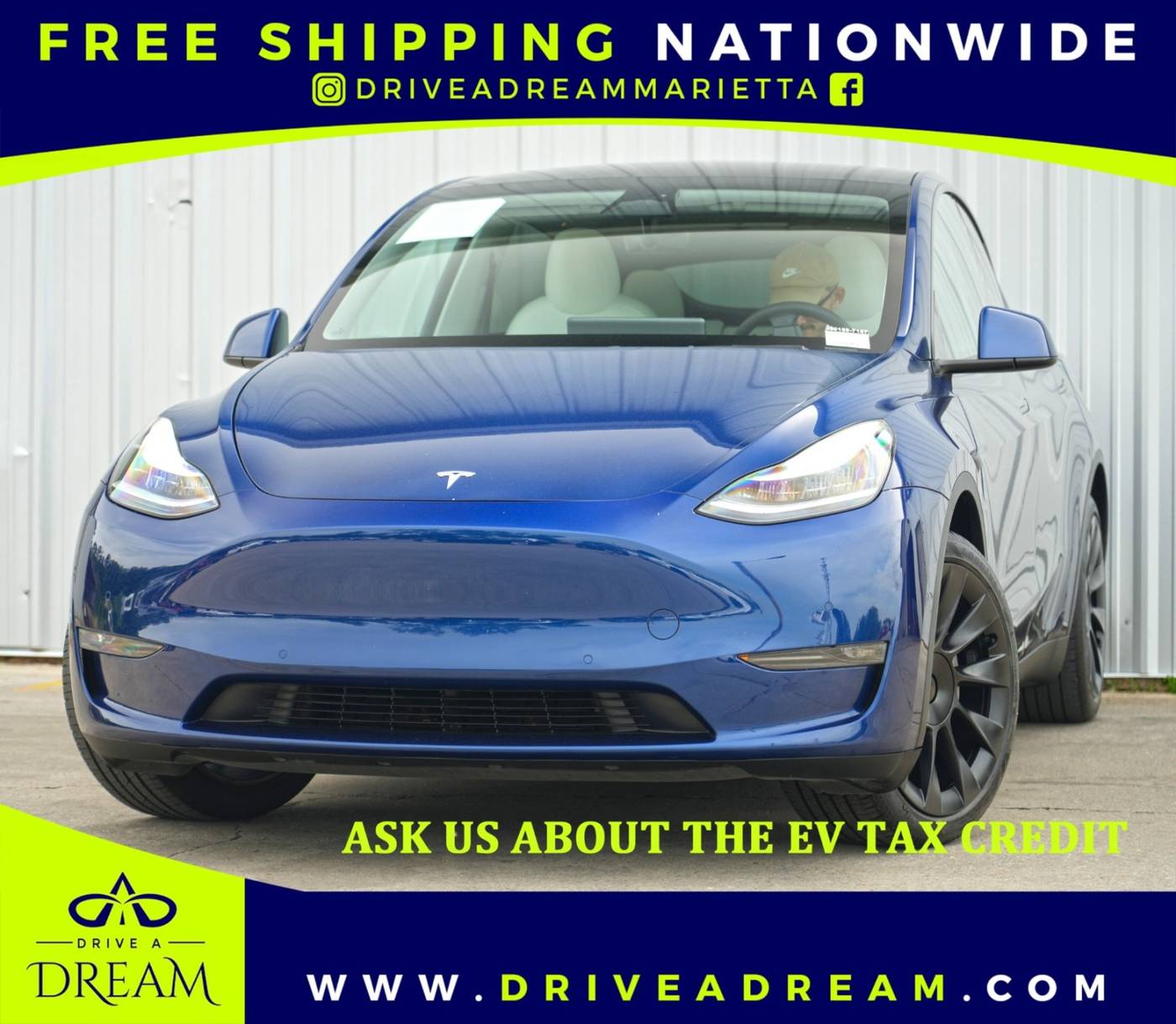 2020 Tesla Model Y Long Range — SUV — 42,258 mi — Marietta, GA