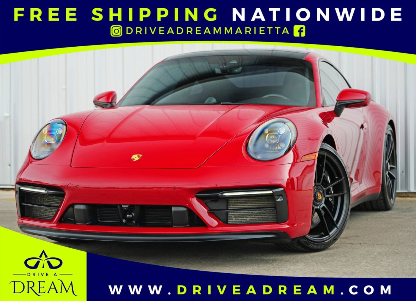 2022 Porsche 911 Carrera GTS — Coupe — 7,350 mi — Marietta, GA