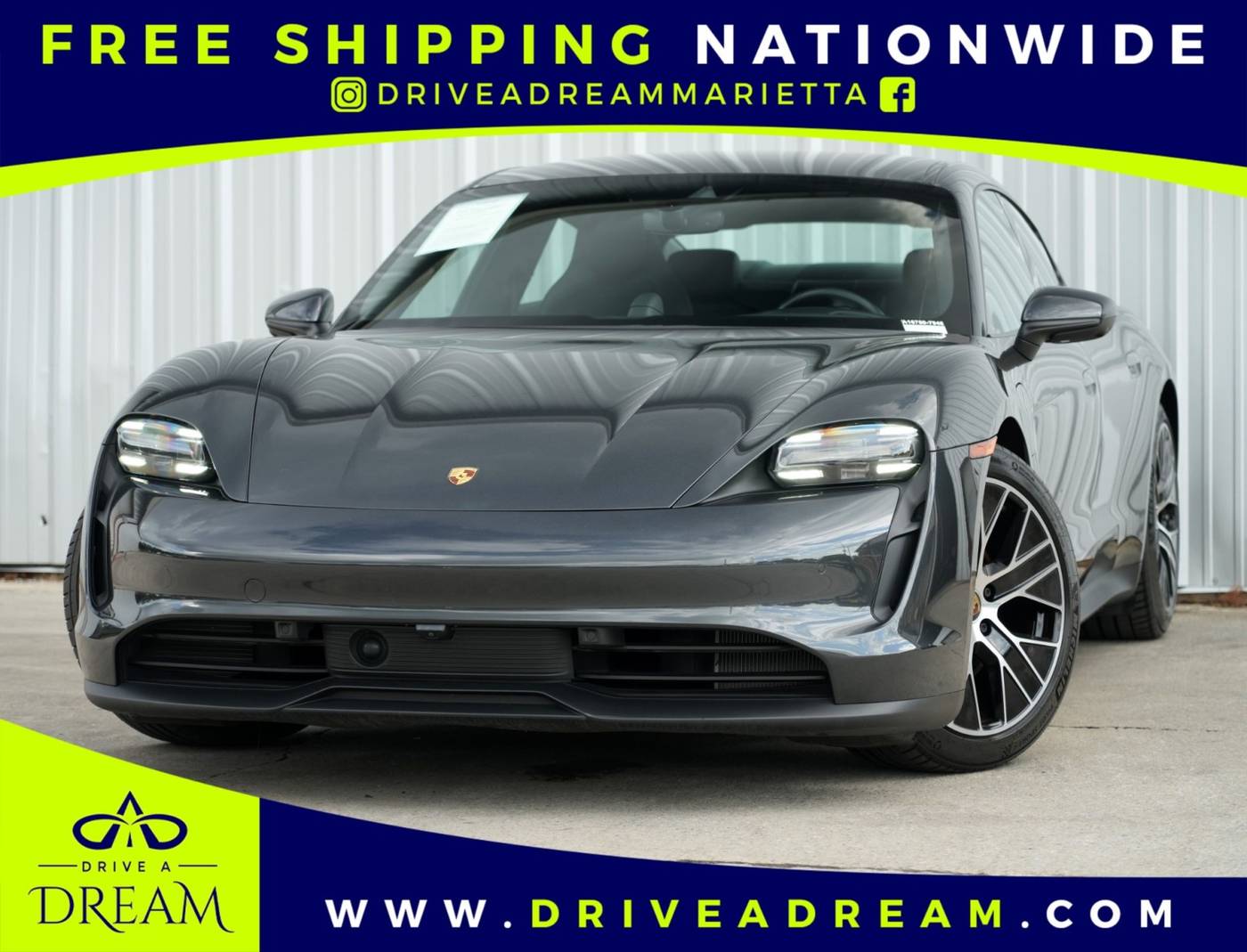 2022 Porsche Taycan Standard — Sedan — 22,996 mi — Marietta, GA