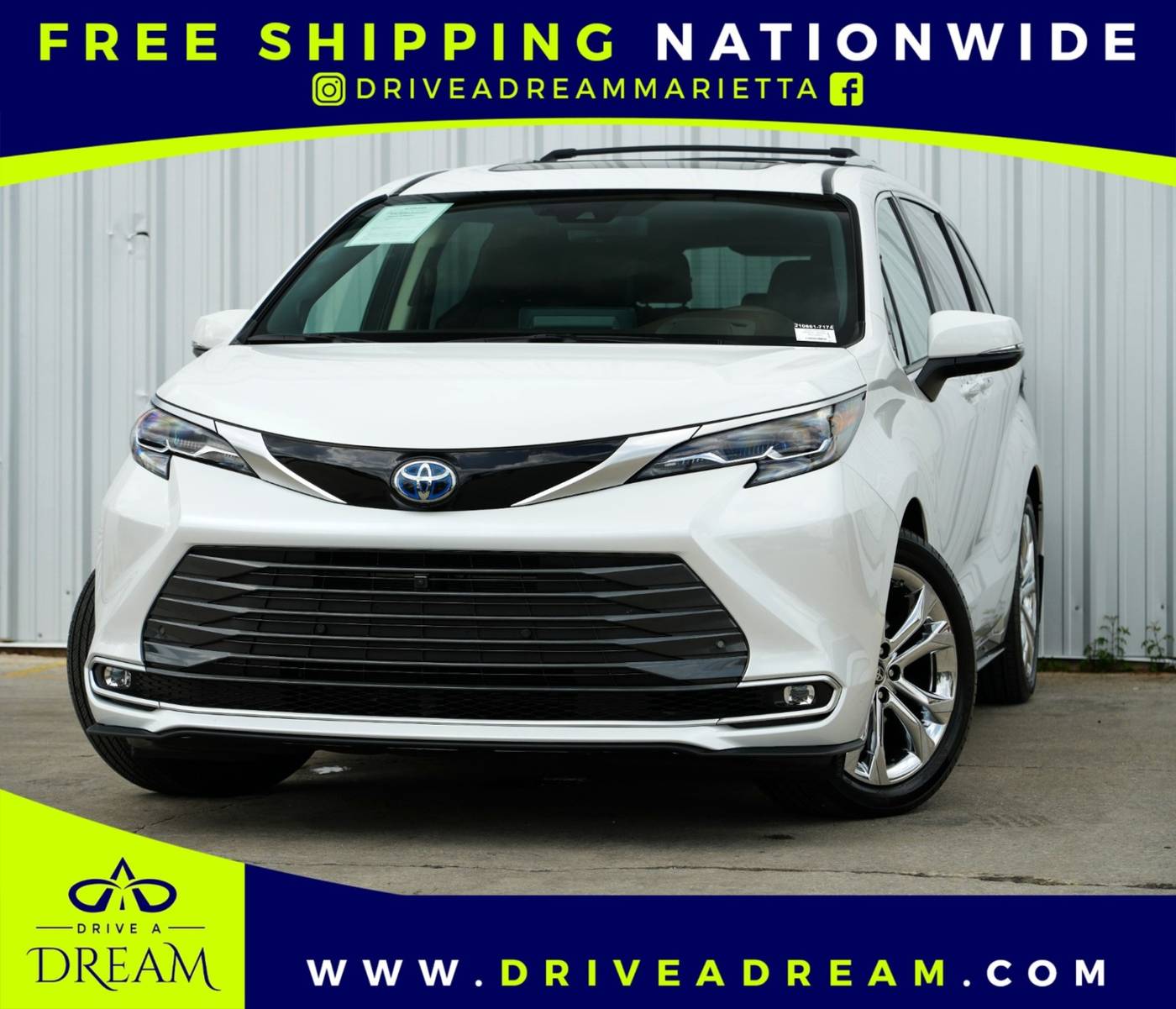 2024 Toyota Sienna Platinum — Minivan — 9,268 mi — Marietta, GA