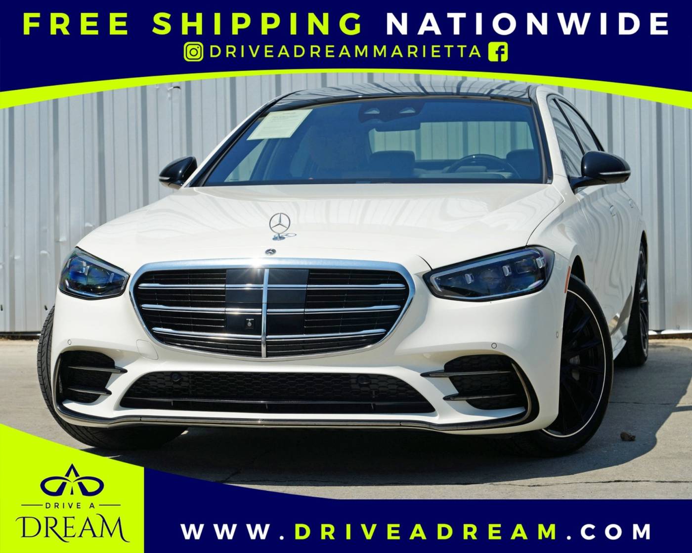 2023 Mercedes-Benz S-Class S 500 — Sedan — 15,596 mi — Marietta, GA
