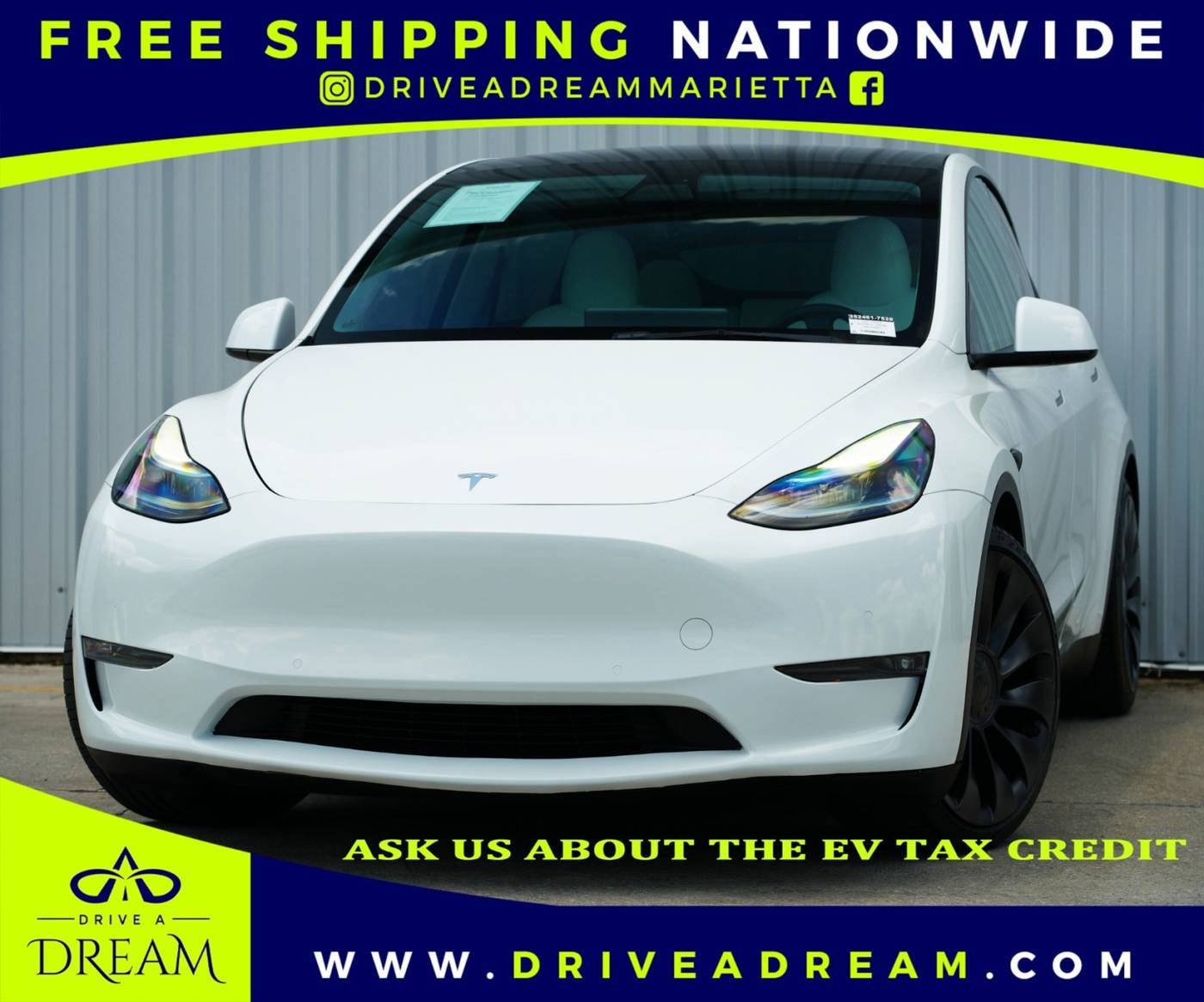 2021 Tesla Model Y Performance — SUV — 44,667 mi — Marietta, GA