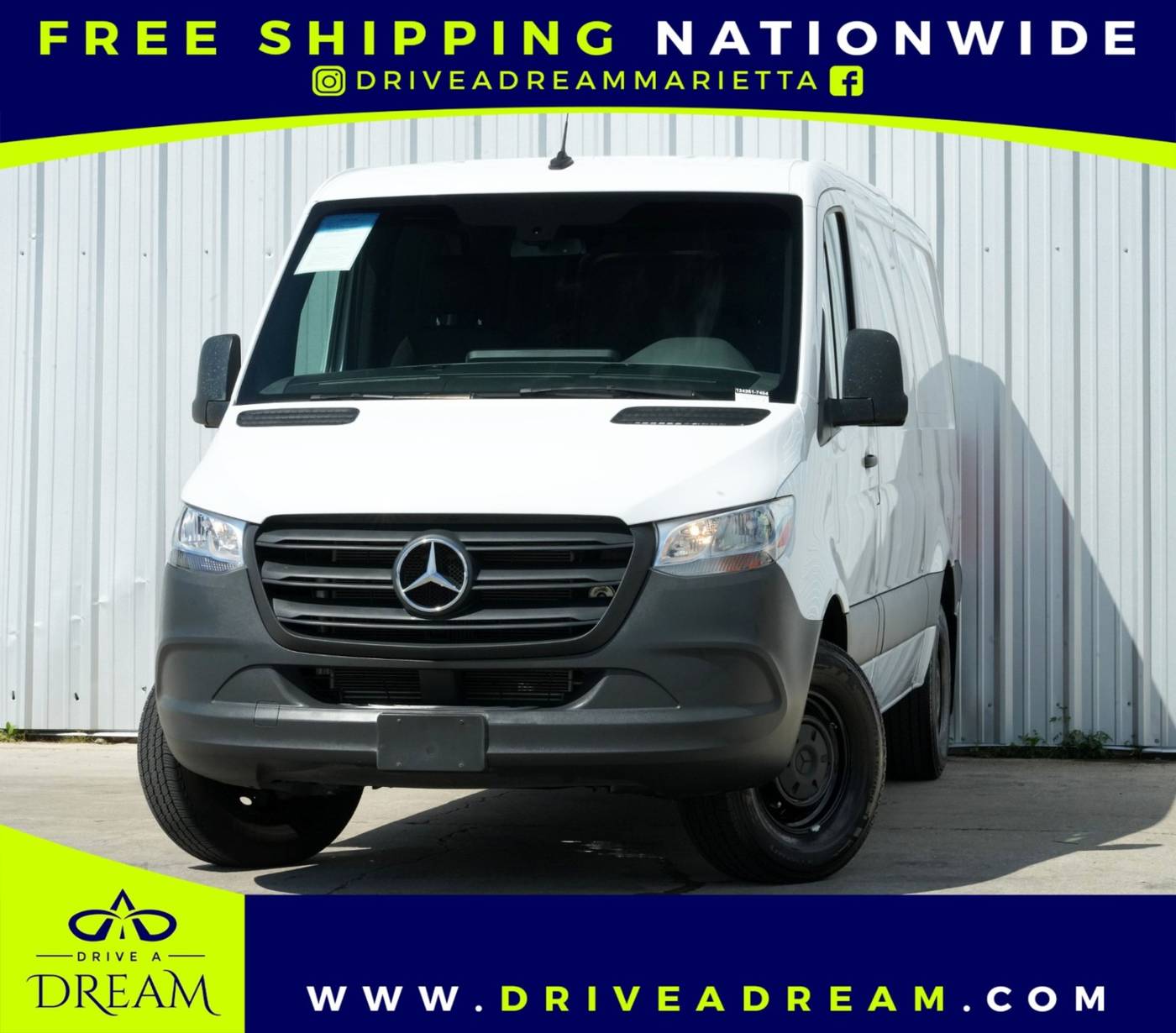 2023 Mercedes-Benz Sprinter Cargo Van 1500 — Cargo Van — 12,366 mi — Marietta, GA