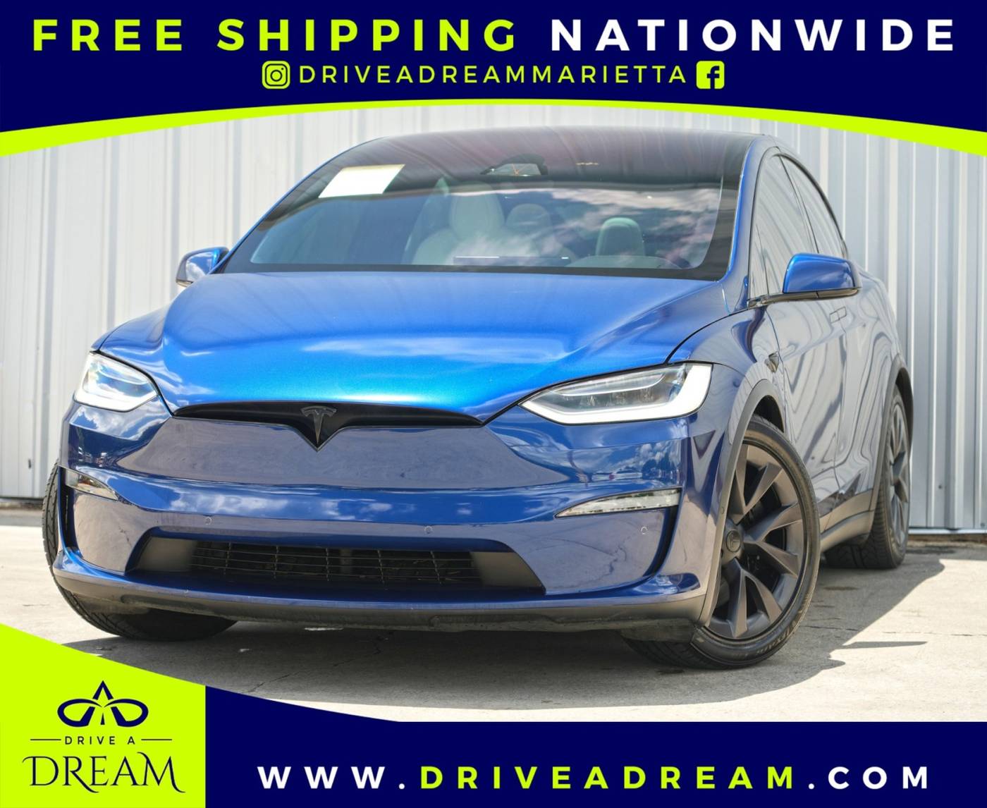 2022 Tesla Model X AWD — SUV — 50,562 mi — Marietta, GA