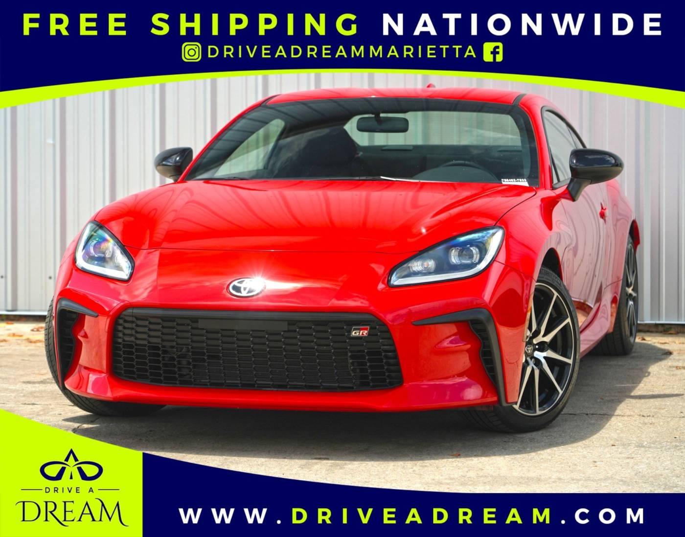 2023 Toyota GR86 Base — Coupe — 26,722 mi — Marietta, GA