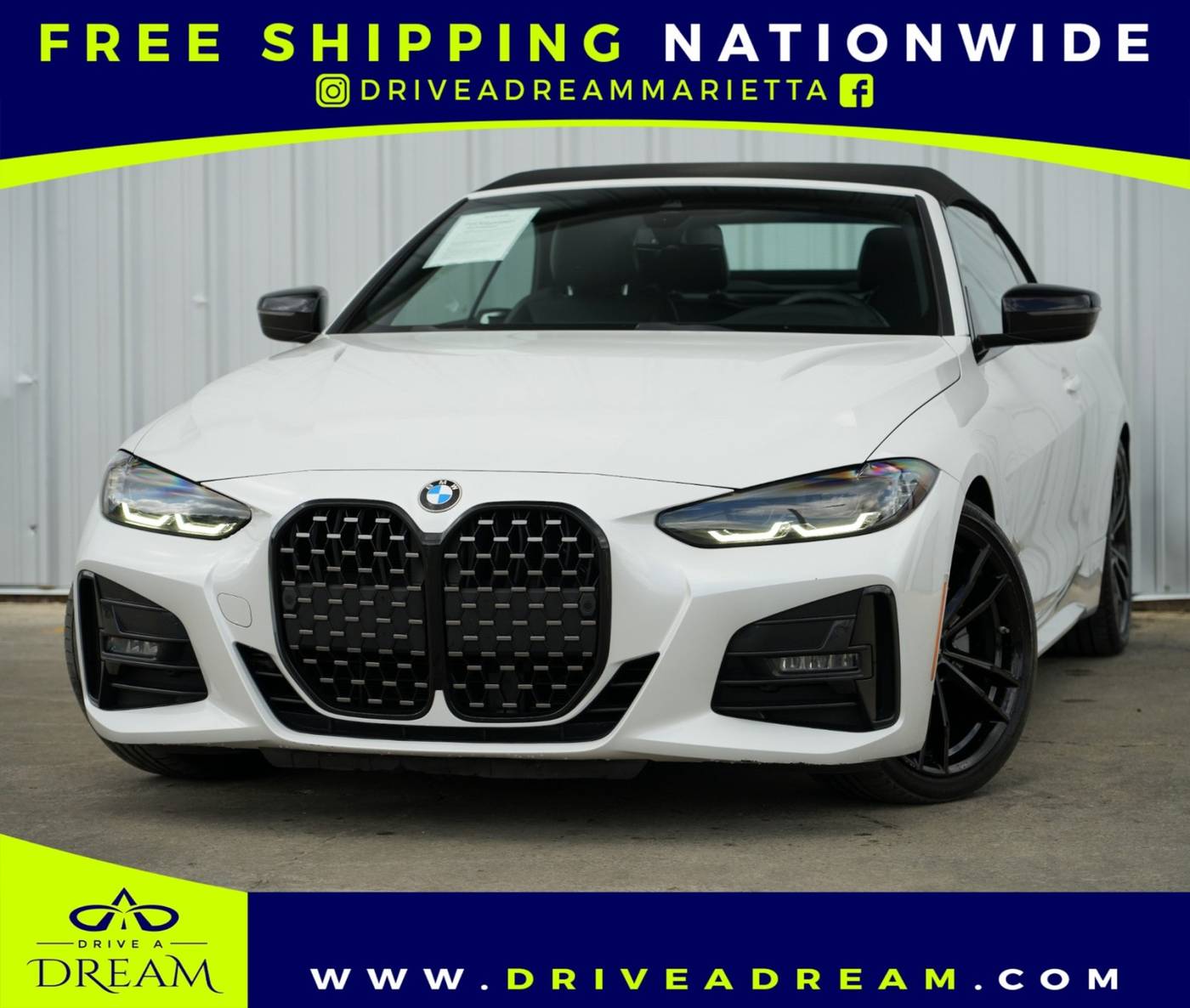 2022 BMW 4 Series 430i — Convertible — 28,782 mi — Marietta, GA