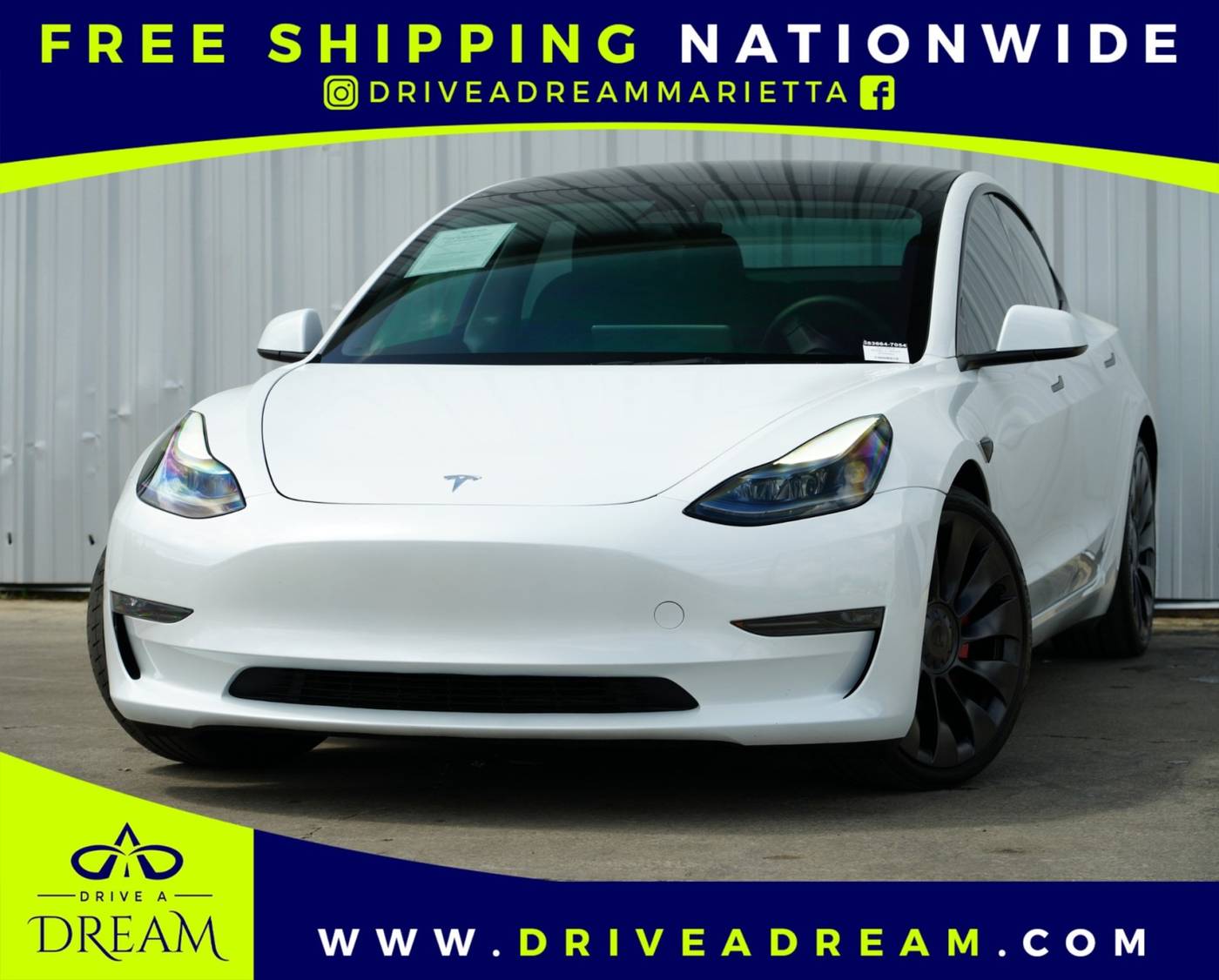 2023 Tesla Model 3 Performance — Sedan — 29,191 mi — Marietta, GA