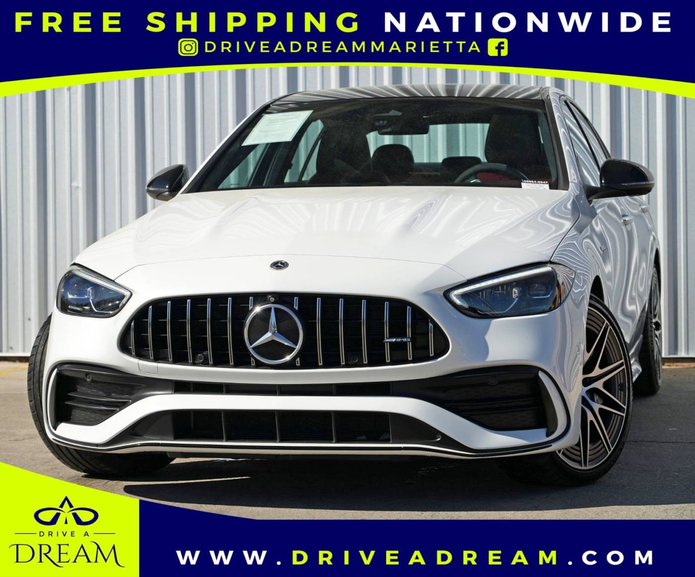 2023 Mercedes-Benz C-Class AMG C 43 — Sedan — 9,668 mi — Marietta, GA