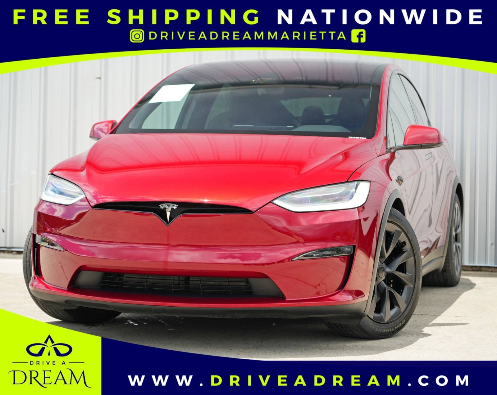 Tesla 2023 MX Std Range AWD Vin 7SAXCBE56PF391465