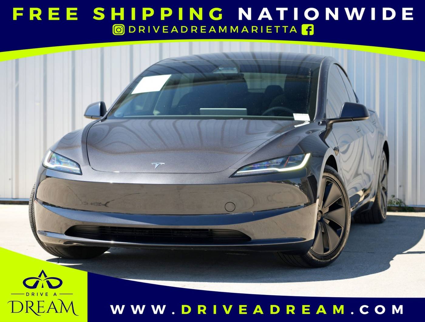 2024 Tesla Model 3 Long Range — Sedan — 5,805 mi — Marietta, GA