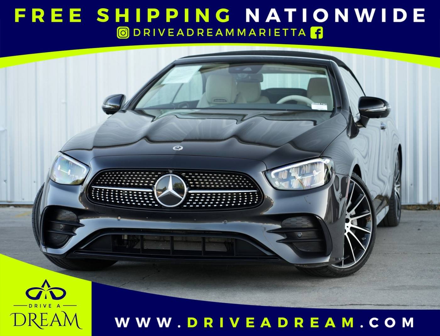 2023 Mercedes-Benz E-Class E 450 — Convertible — 7,528 mi — Marietta, GA