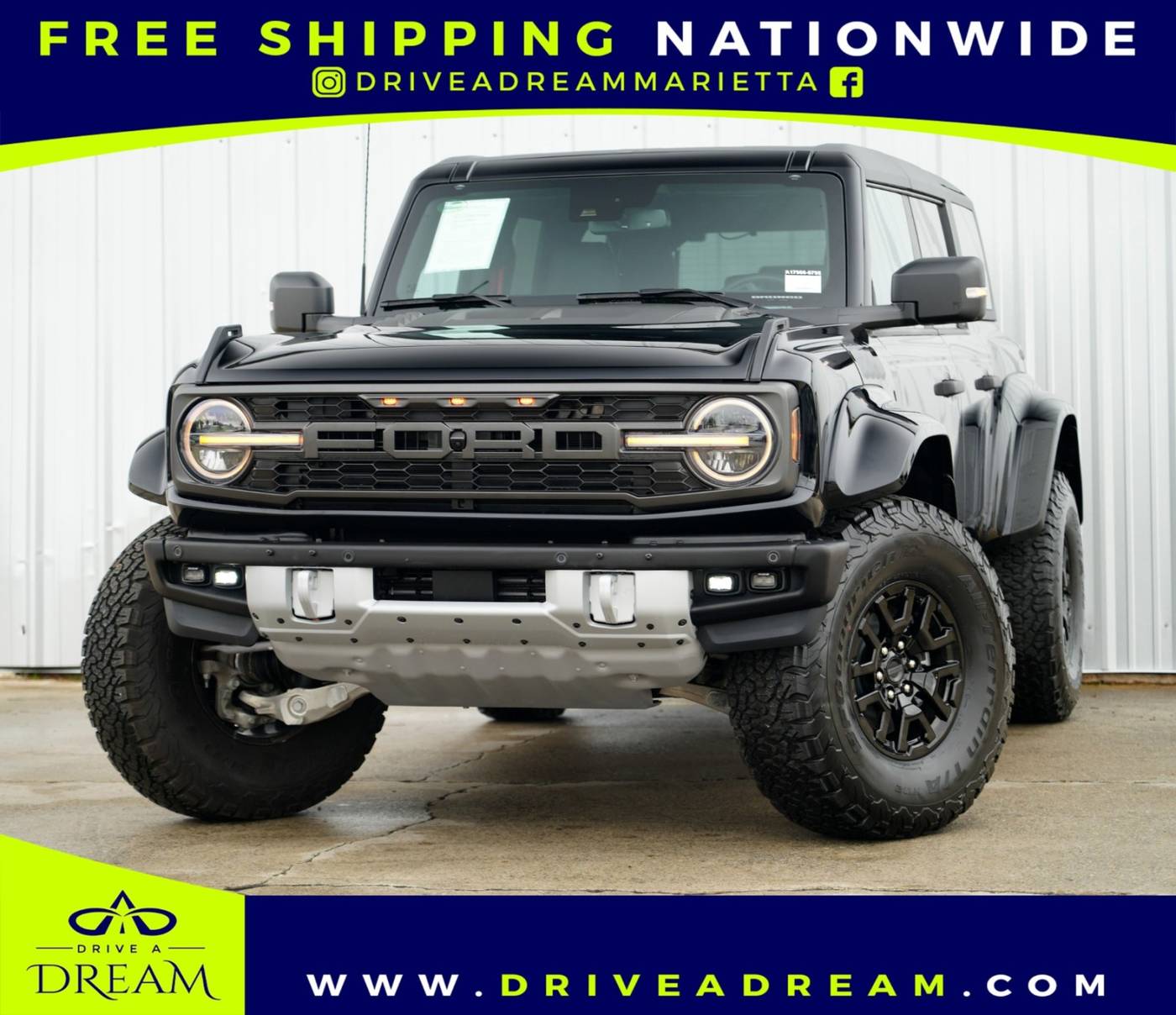 2024 Ford Bronco Raptor — SUV — 45 mi — Marietta, GA