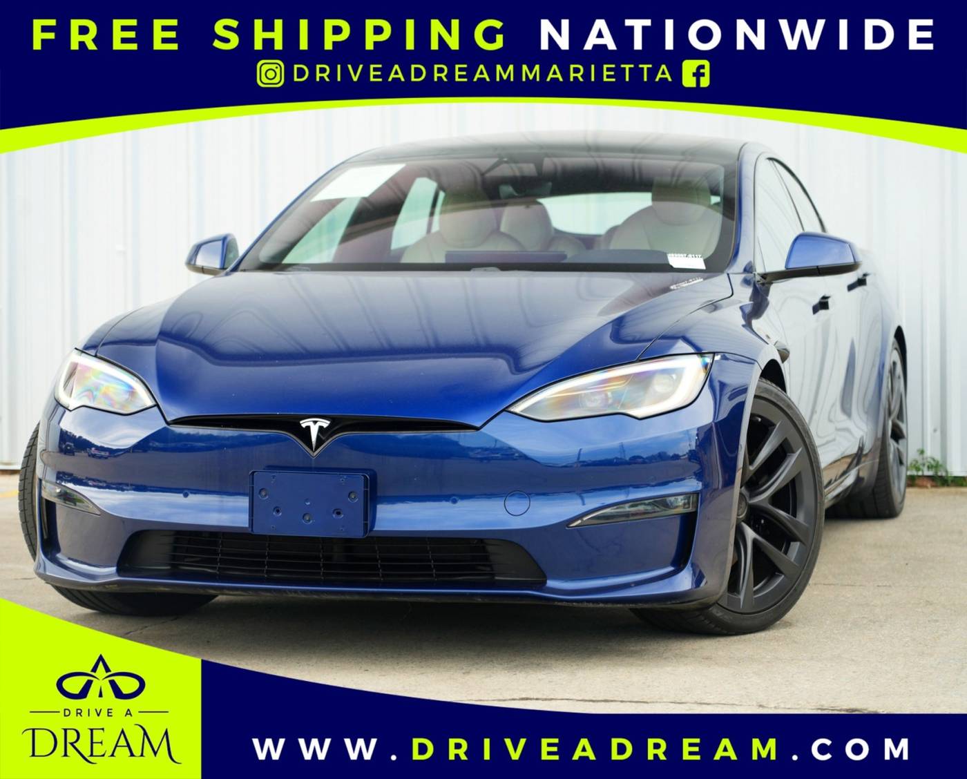 2022 Tesla Model S Plaid — Hatchback — 45,037 mi — Marietta, GA