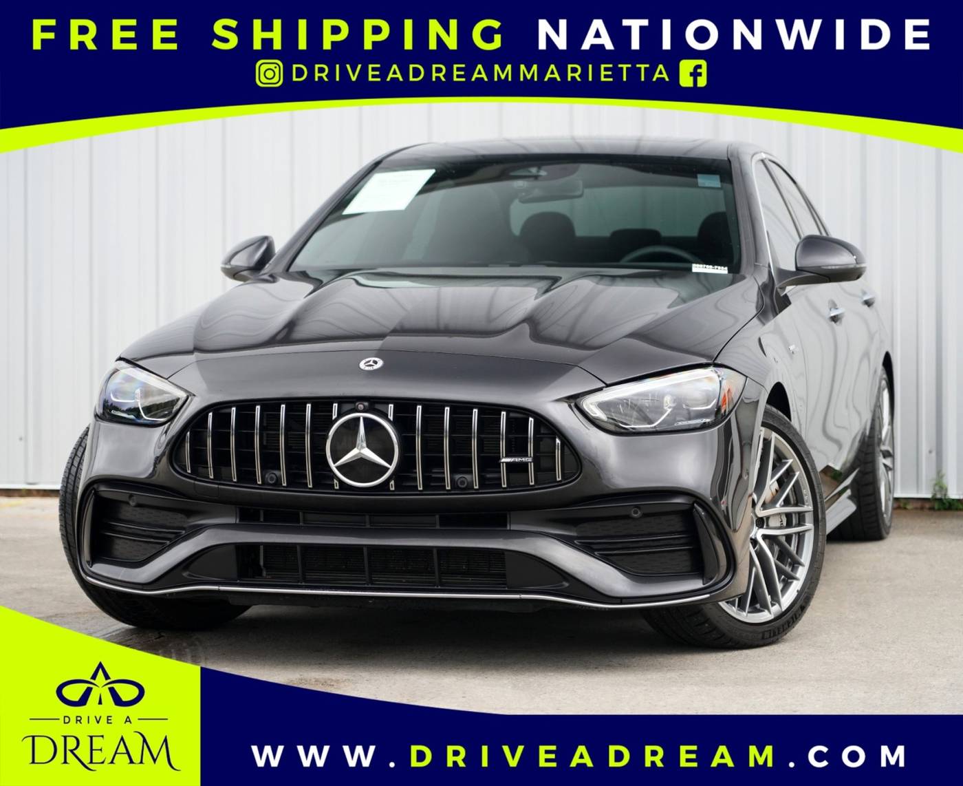 2023 Mercedes-Benz C-Class AMG C 43 — Sedan — 17,762 mi — Marietta, GA