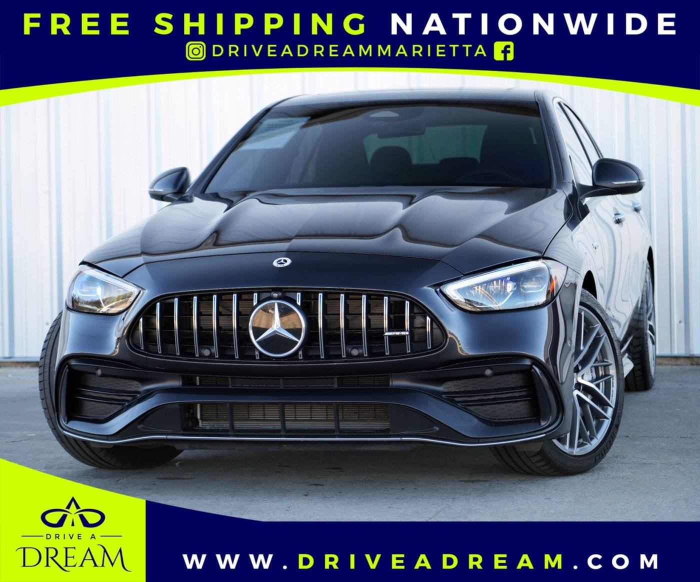 2023 Mercedes-Benz C-Class AMG C 43 — Sedan — 2,067 mi — Marietta, GA