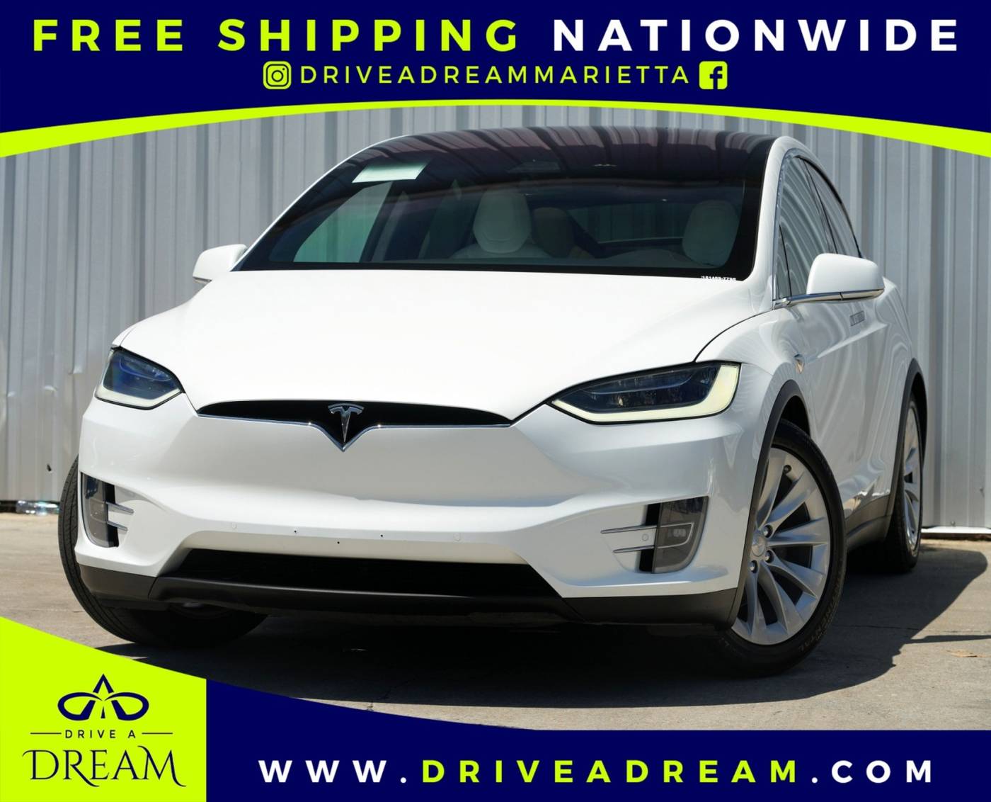 2019 Tesla Model X 100D — SUV — 44,804 mi — Marietta, GA
