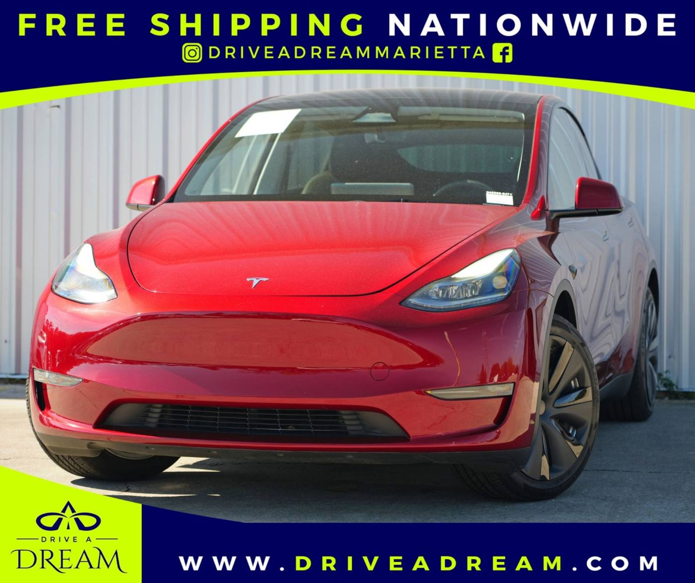 2024 Tesla Model Y Long Range — SUV — 21,095 mi — Marietta, GA
